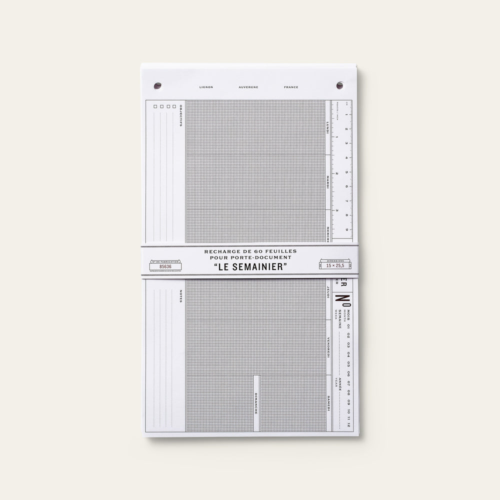 Document holder refill