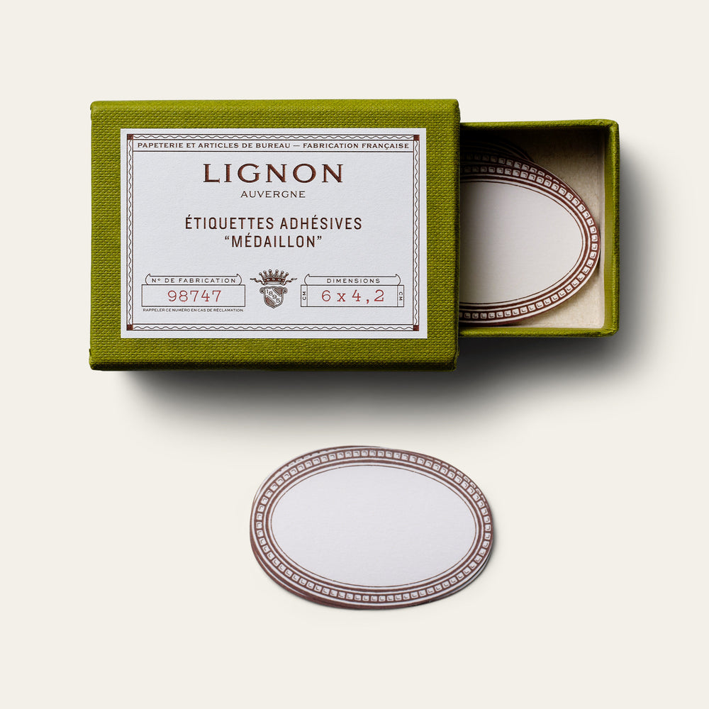 "Medallion" Label Box