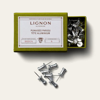 Punaises Pariou Tête Aluminium